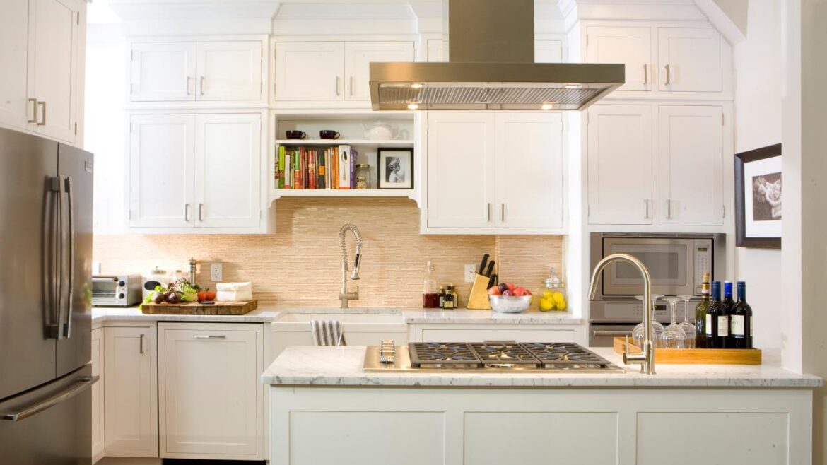 Countertop Selection According to White Kitchen Cabinets